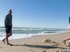 Moreno Beach Fuck Session With Katrina Moreno