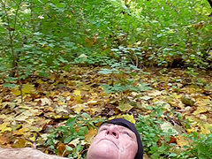 Spitting session in the forest by Femdom Austria