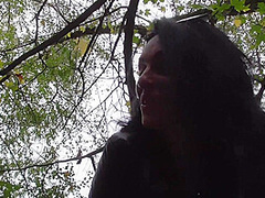 Spitting session in the forest by Femdom Austria