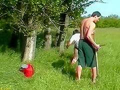 Bbw Mature Outdoor Anal Fucked
