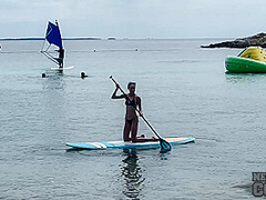 On Vacation With 4 Hot Instagram Models Sunbathing In The Nude