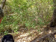 Humiliating him with their spits and slime in the forest by Femdom Austria