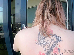 Diana Using Her Big Boobs To Float In The Jacuzzi Underwater Masturbation