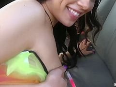 Maya Bijou - Smoking Hot Babe Has Pov Sex Outdoor In Car And At Home