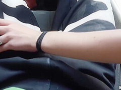 Kharlie Stone In Gets Stuffed With A Big Cock In The Car