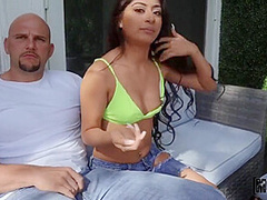 J Mac And Binky Beaz In Bald Stud Fucks On The Balcony