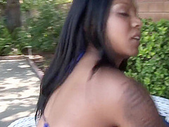 Hung Stud Gets His Cock Sucked By Gorgeous Black Chick