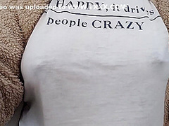 Boobwalk: Walking Braless In See Through Shirt And Stripping Naked During Walk