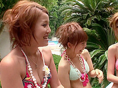 Wrestling Asian girls having lesbo fun by Slamming Asian Orgies