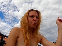 Asmr Naked Rooftop Terrace Chip Eating Mukbang Ginger Lea