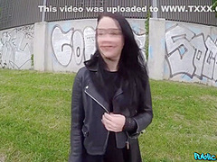 Alessa Savage And Martin Gun In Raven Haired Bombshell Fucks Outdoors