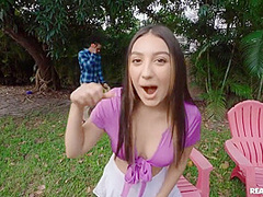 Naughty Teen Rough Outdoor Sex Video