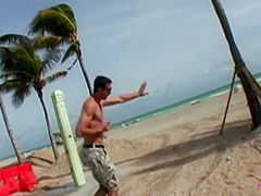 Hung White Guy Picks Up From The Beach To Pound Her Sugar Walls With Mahlia Milian