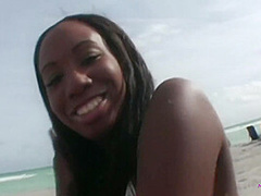 Hung White Guy Picks Up From The Beach To Pound Her Sugar Walls With Mahlia Milian