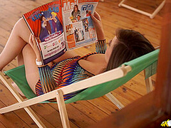 Charlie Rose in Window Wank - DownblouseJerk