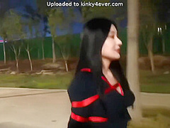 Chinese Girls Throw Trash Anywhere And Tie Up