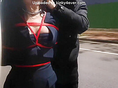 Chinese Girls Throw Trash Anywhere And Tie Up