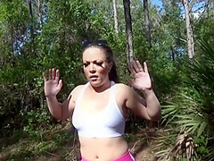 Milf Gigi Bondage Jogger Caught In The Woo - Carmen Valentina