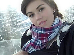 Public Sex In Ski Lift - Sexe Dehors Dans Une Teleca
