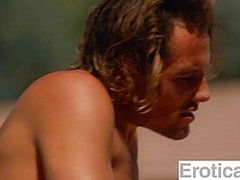 Blonde Beauty Made Love To Outdoors - EroticaX