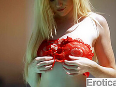 Blonde Beauty Made Love To Outdoors - EroticaX