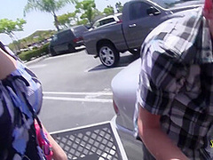 After Having A Taste Of His Asshole The Mature Brunette Fucked The Guy Hard