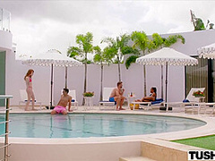 Vince Karter, Kira Noir And Alberto Blanco In Gorgeous Kira Cant Resist A Good Anal Dp On Vacation