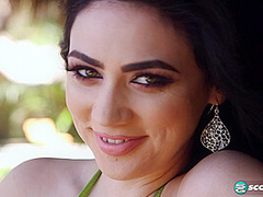 Alexya Was Born To Play In This Tropical Paradise