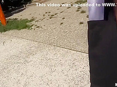 Jenny Sapphire In Received Facial Cumshot After Outdoor