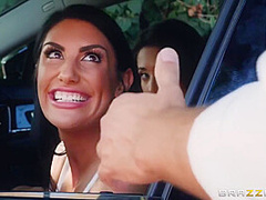 Naughty Babes And Threesome Sex With Keiran Lee, Lovita Fate And August Ames