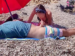 Man Fucked In The Ass Right On The Beach!