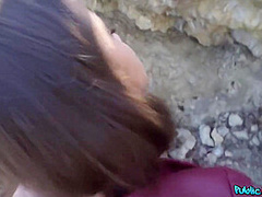 Dark Haired And Vanessa Alessia In Hot Bounces On Big Dick