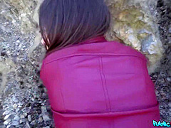 Dark Haired And Vanessa Alessia In Hot Bounces On Big Dick