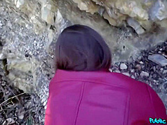 Dark Haired And Vanessa Alessia In Hot Bounces On Big Dick