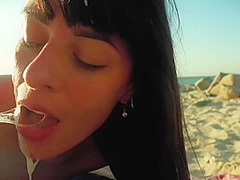 Cumshot Compilation On Face Mouth And Ass - Natalie Flowers