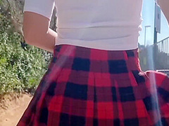 Call My Friend And Control Pussy Outdoors Squirt