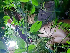 Exclusiv Pee In Savana Before Sun Rise# Net Dress N No Panties For Night Safari