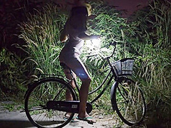 Exclusiv Pee In Savana Before Sun Rise# Net Dress N No Panties For Night Safari