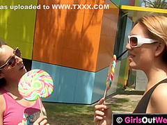 Hot Australian Babes Enjoy Roller Skating And Lesbian Sex