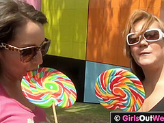 Hot Australian Babes Enjoy Roller Skating And Lesbian Sex