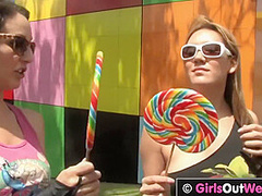 Hot Australian Babes Enjoy Roller Skating And Lesbian Sex