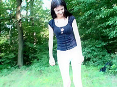 Human trampling mat for picnic by Foot Girls