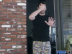 Tommy Pistol, Bridgette B And Porn Fidelity - Stepbro Visits His Babe Of A Stepsister And Gets Lucky