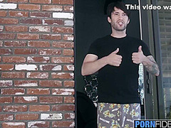 Tommy Pistol, Bridgette B And Porn Fidelity - Stepbro Visits His Babe Of A Stepsister And Gets Lucky