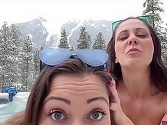 Cherie Deville And Dani Daniels - And Hot Lesbian Fun Scene