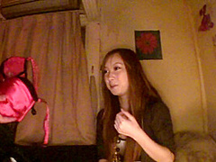 Smutty vibrator action with a naughty Japanese hottie by Asian Public Sluts