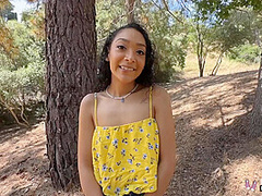 Sarah Lace In Lovely Teen Fucked In Both Of Her Holes On Her First Porn Casting