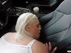 Chubby Blonde Has Fun With My Big Dick