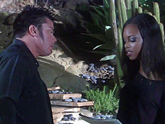 Ebony Bitch Fuck On Beach With White Stranger - FemdomSex