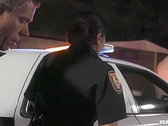 Asian Milf In Exciting Cop Makes A Stop